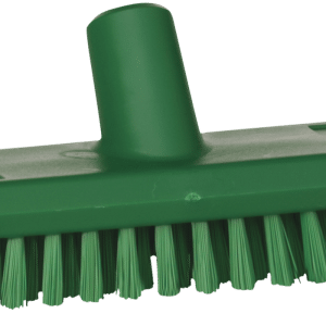 Gulvskrubbe m/vandgenl. 270 mm, meget stiv, grøn