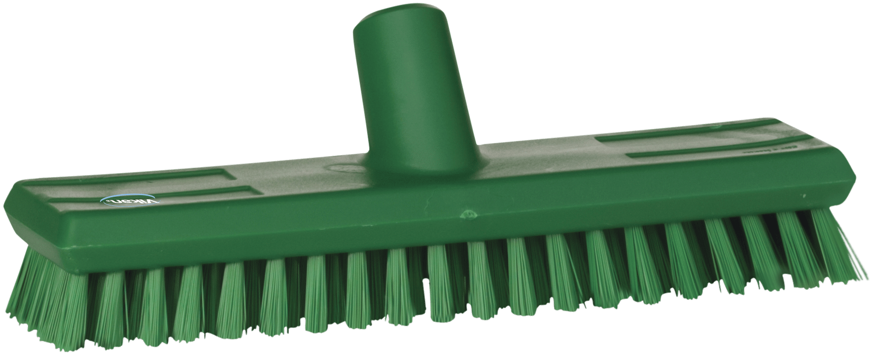Gulvskrubbe m/vandgenl. 270 mm, meget stiv, grøn